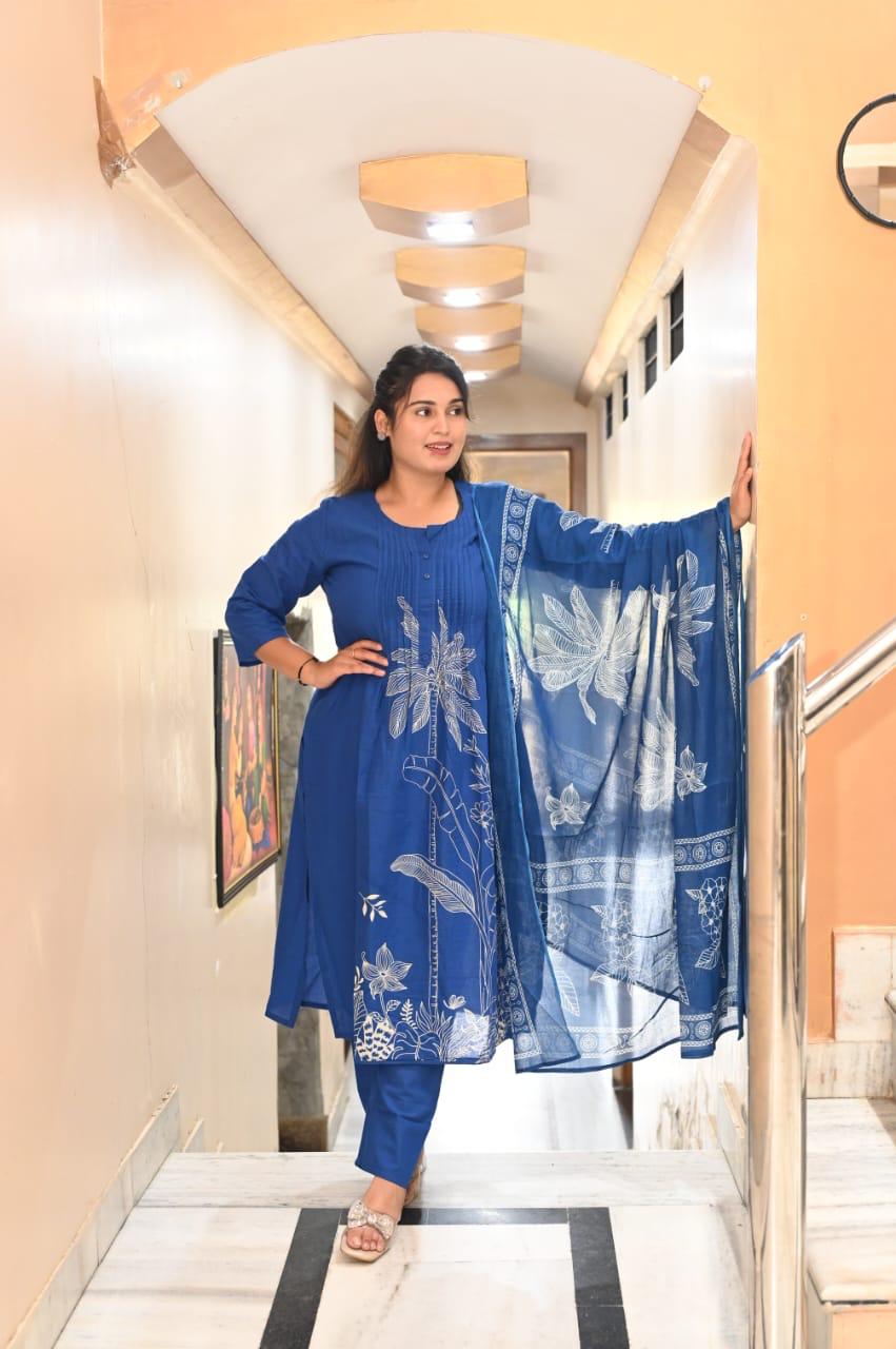 NEW COLOUR LUNCHING Voluminous Beutiful Suit Set (PVCRD35)