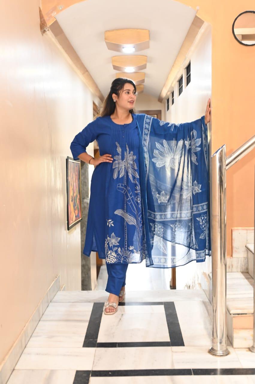 NEW COLOUR LUNCHING Voluminous Beutiful Suit Set (PVCRD35)