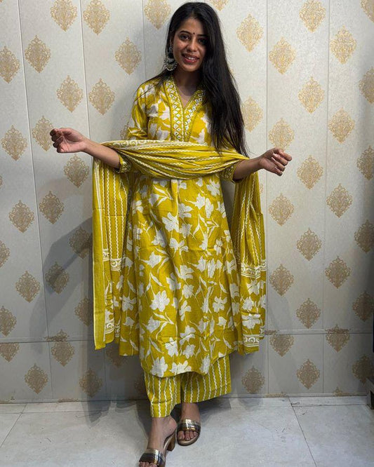 🌸KURTA PENT WITH DUPATTA SUIT SET🌸 (PVCRD38)