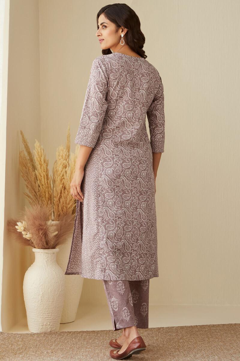 Pure fine Cotton fabric Kurti with Pant with cotton 100-100 Dupatta (PVCRD66)