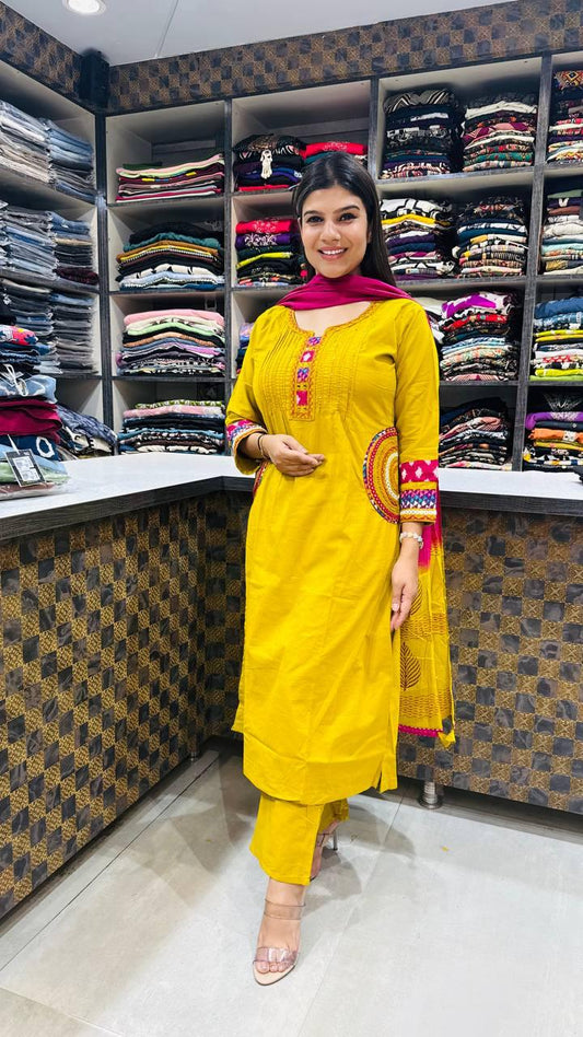 NEW product LUNCHING super hit  hai dimand product Beutiful Suit Set(PVCRD72)