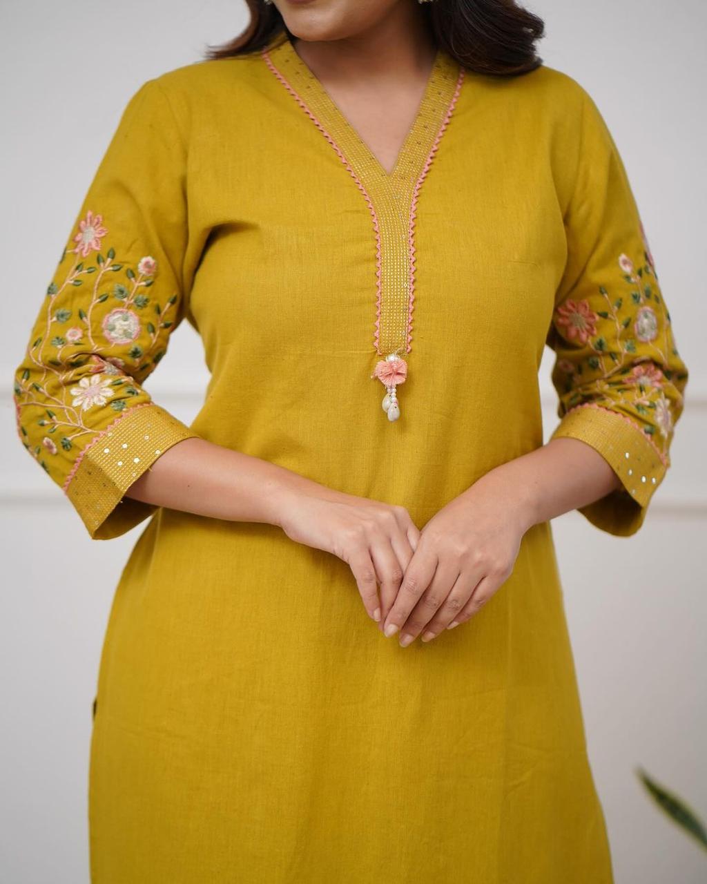 the strength kurta Style made from high-quality cotton, (KSCD03)