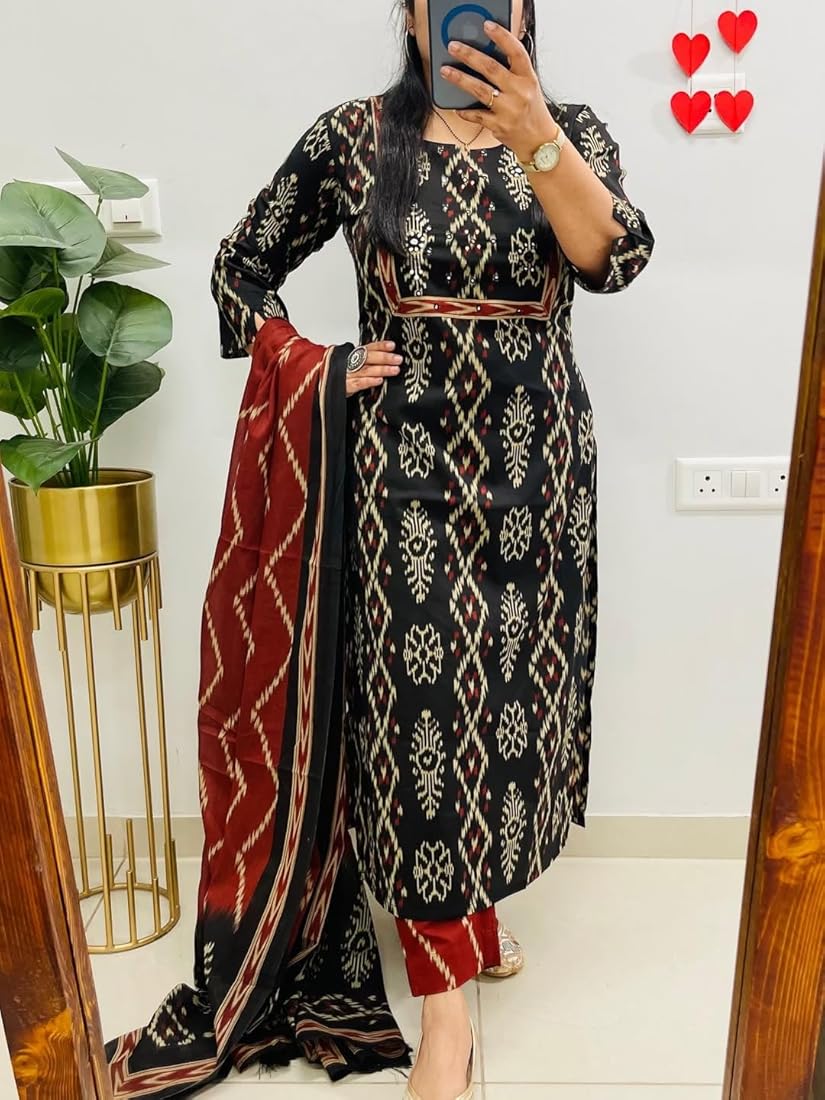 Women Stylish Cotton Dress Material New Collection (PVCRD168)