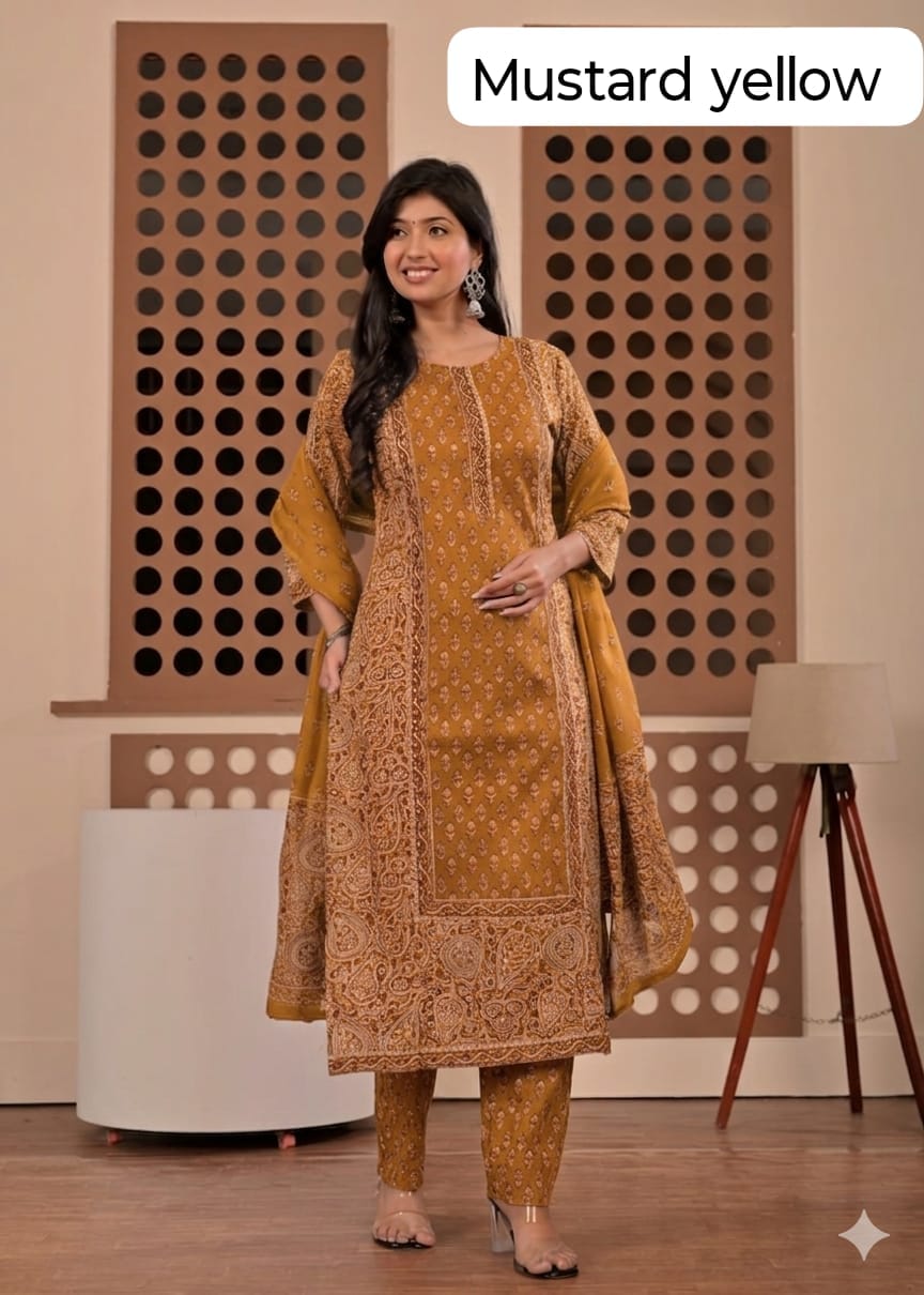 New Arrival Women's Cotton Kurta Set