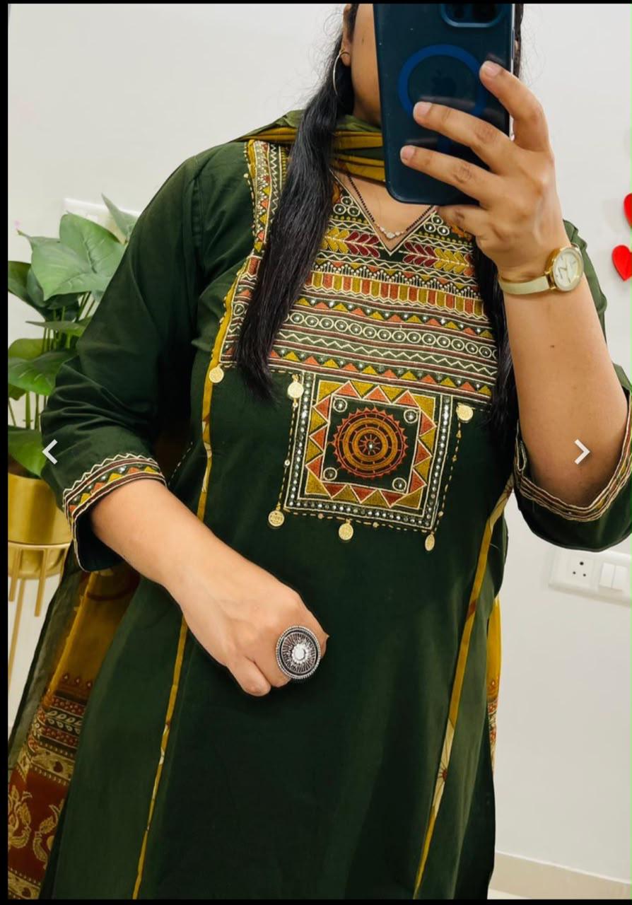 Best Women's Kurta Pant Dupatta Set