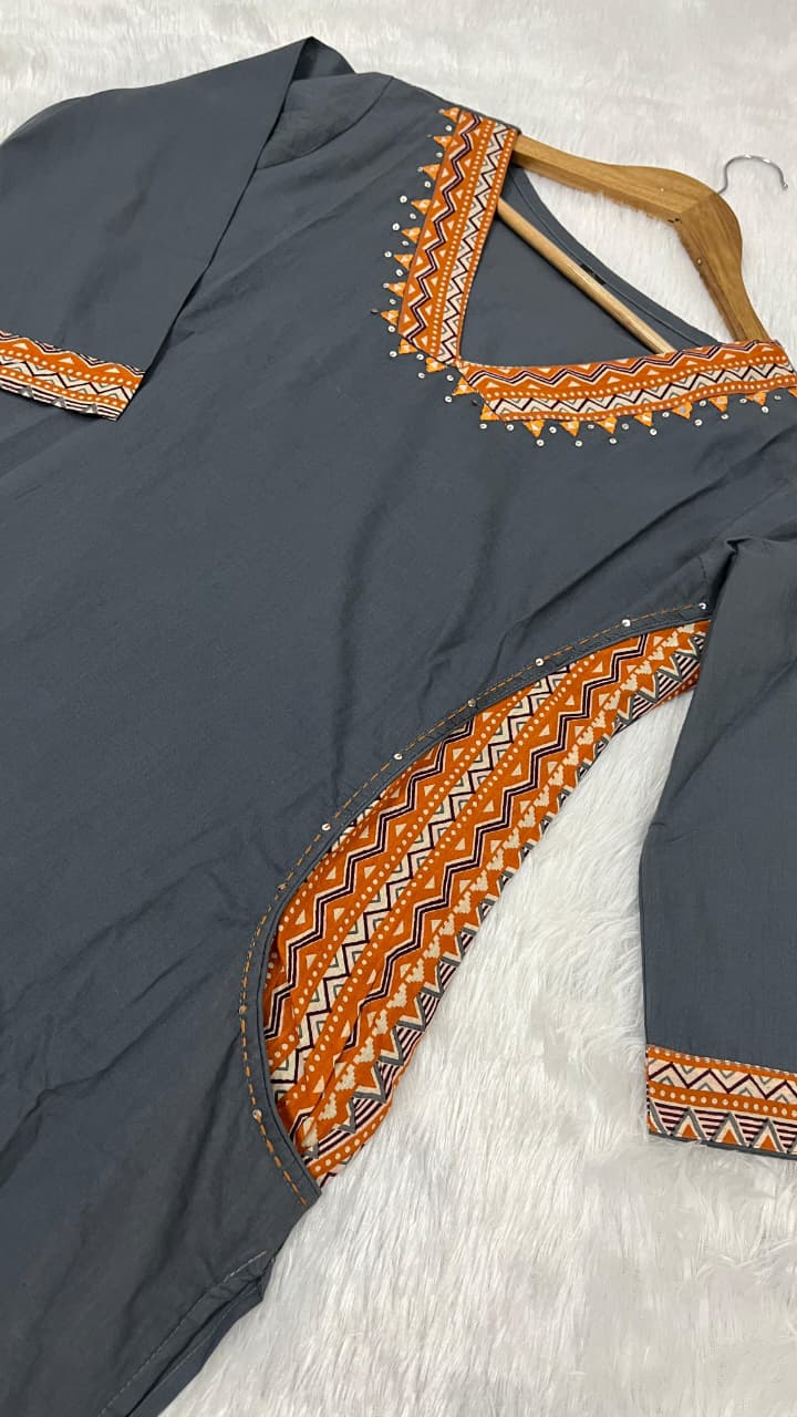 👉🏻👉🏻NEW product LUNCHING super hit hai dimand product Beutiful Suit Set👈🏻👈🏻(PVCRD25)