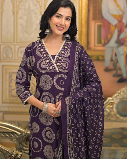 🌹🌹Pure fine Cotton fabric Kurti with Pant with cotton 100-100 Dupatta🌹🌹(PVCRD29)