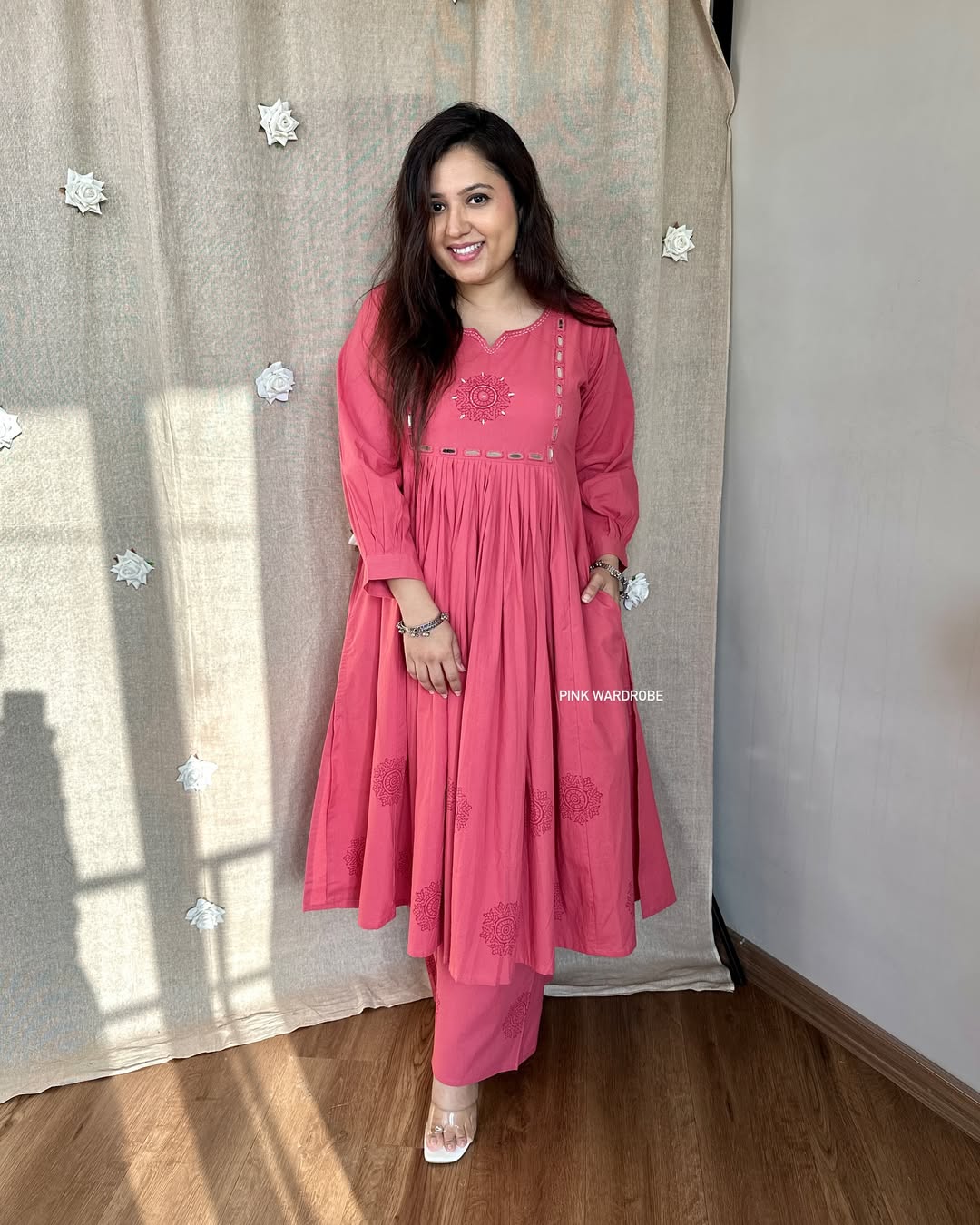 New smart casual Cotton Kurti set ☘️☘️ (PVCD17)