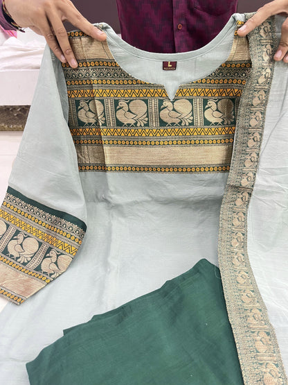 NEW ARIVELLS VARANIKA SUIT SET ❣️😍❣️😍 (PVCRD36)