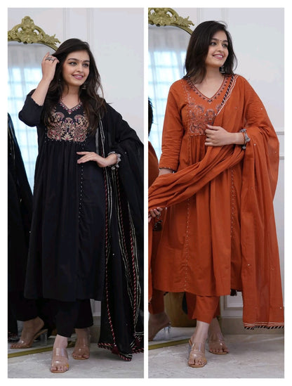KURTA PENT WITH DUPATTA SUIT SET (LK12)