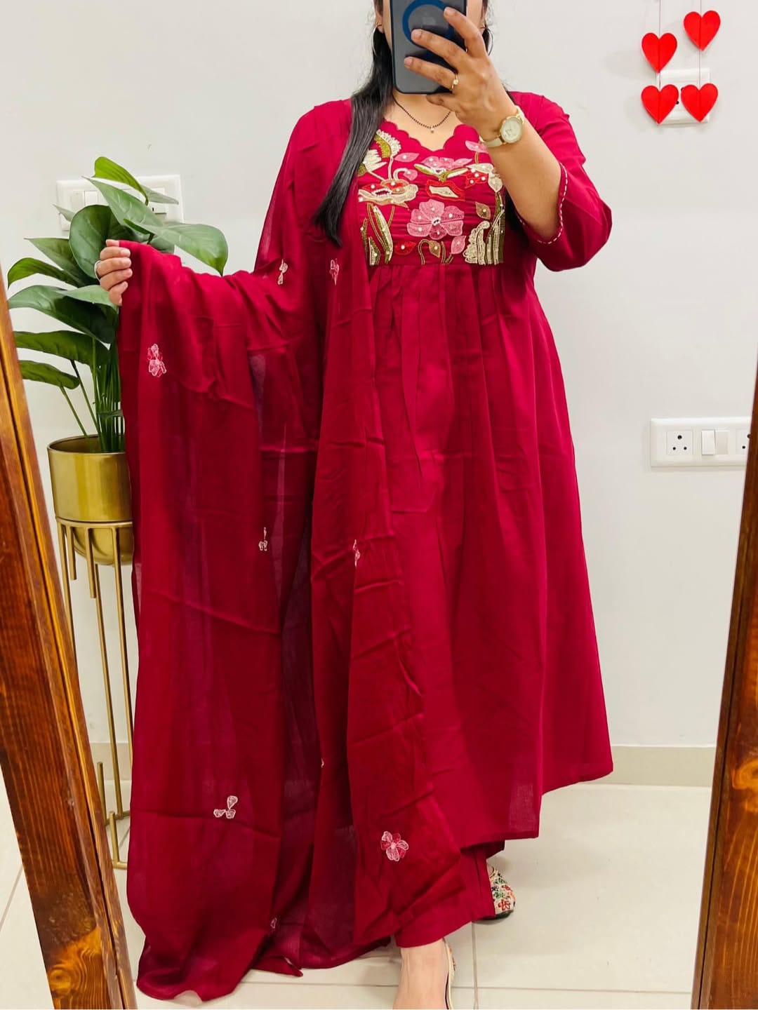 KURTA PENT WITH DUPATTA SUIT SET (LK14)