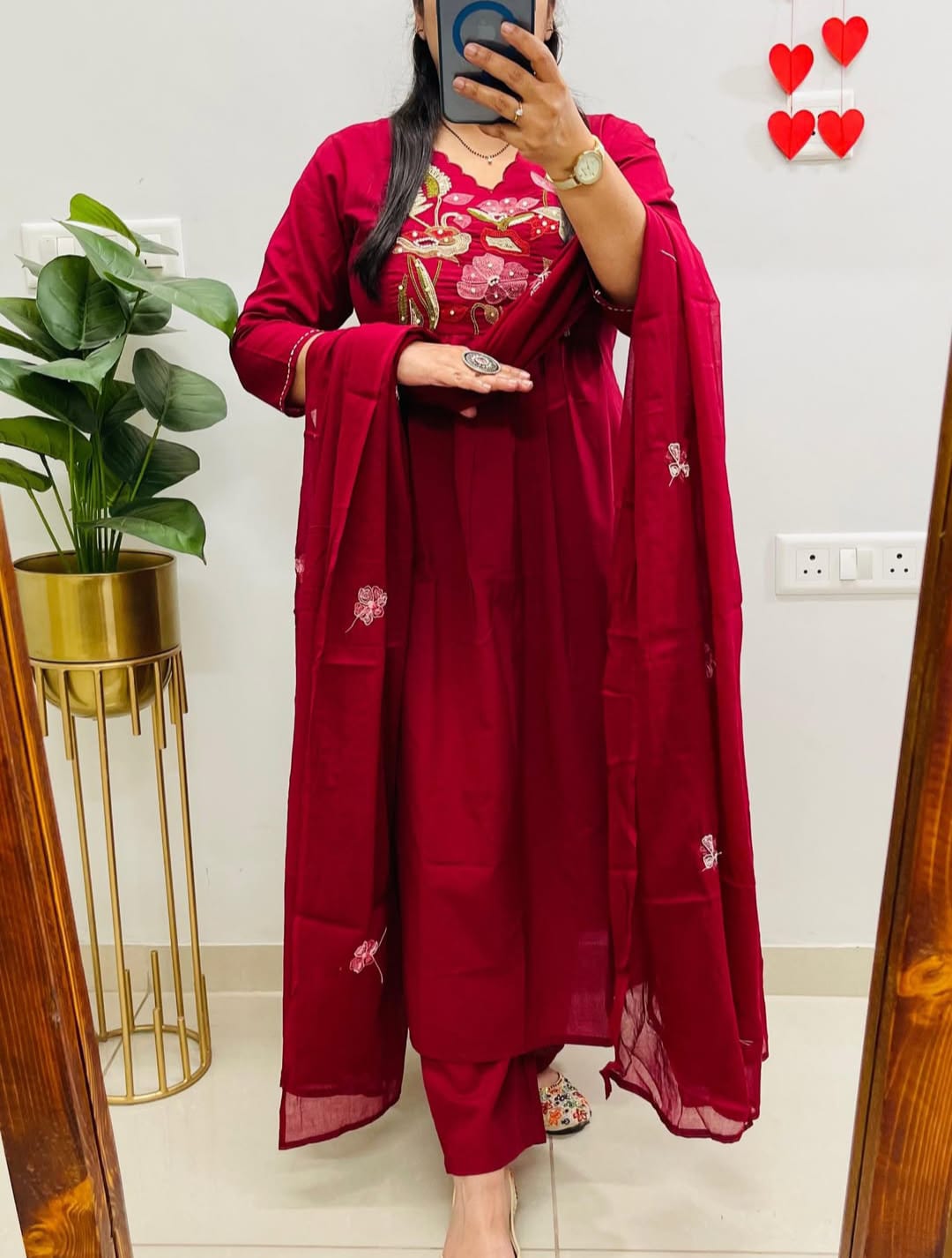 KURTA PENT WITH DUPATTA SUIT SET (LK14)