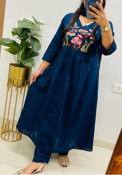 KURTA PENT WITH DUPATTA SUIT SET (LK15)