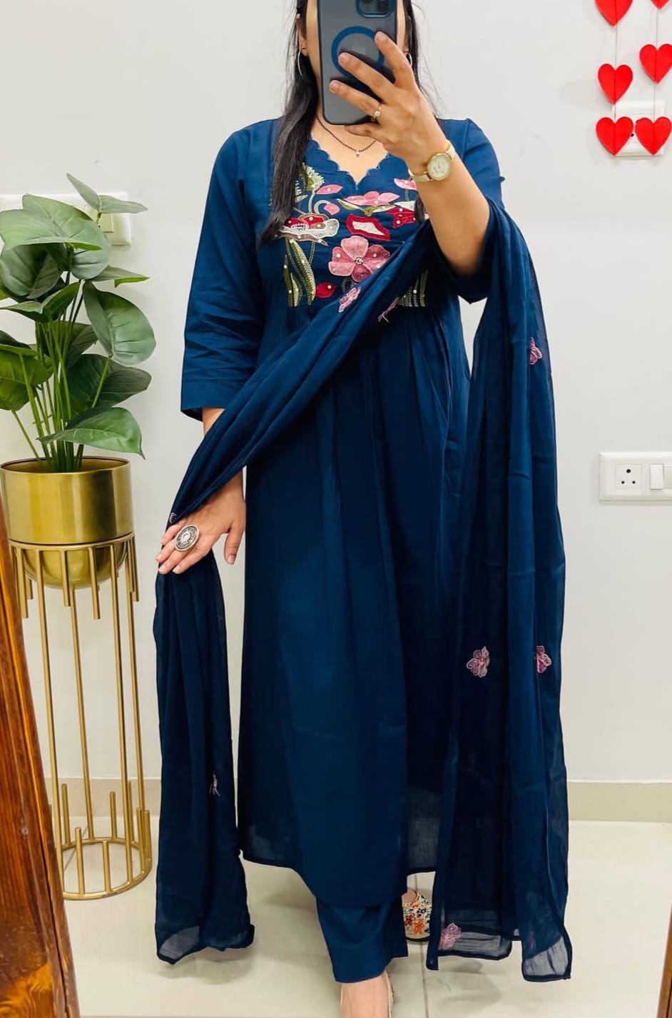KURTA PENT WITH DUPATTA SUIT SET (LK15)