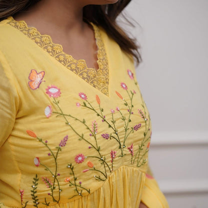 a beautifully cotton malmal printed dupatta suit (KS03)