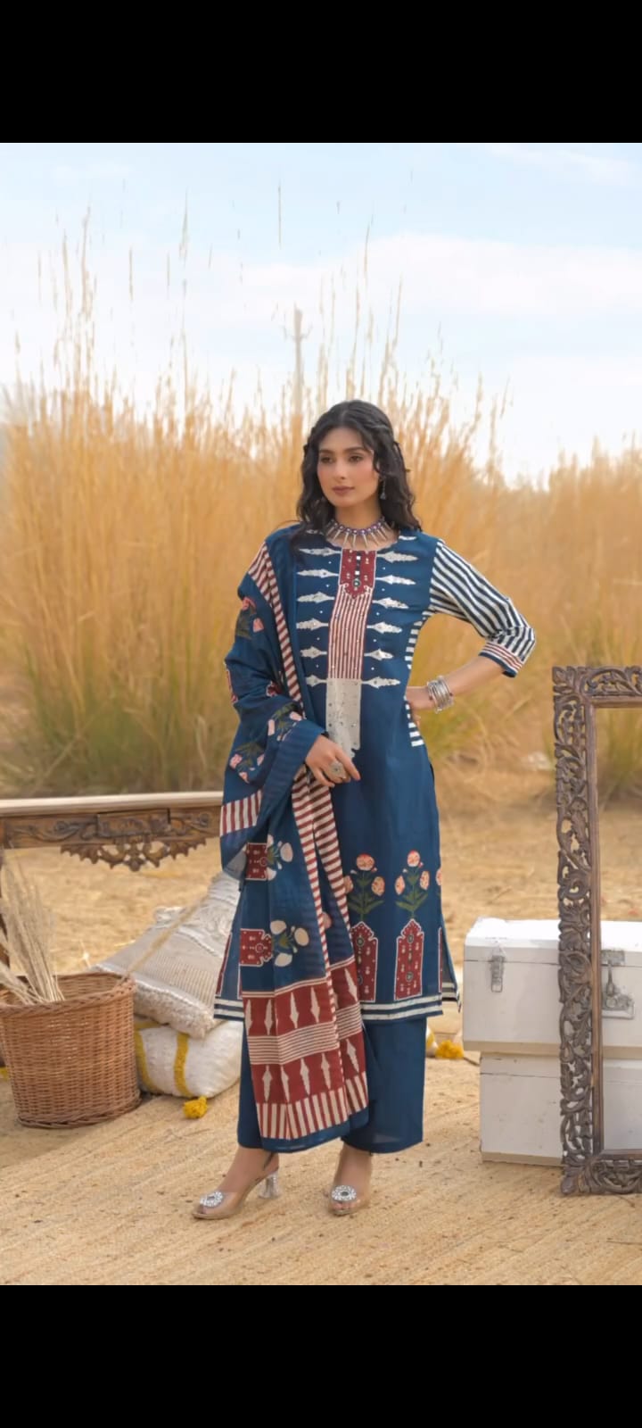 Summer Special Soft Cotton Suits (PVCRD162)