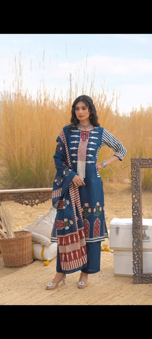 Summer Special Soft Cotton Suits (PVCRD162)