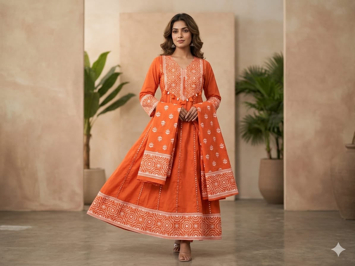 Women Stylish Cotton Dress Material New Collection (PVCRD167)