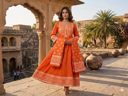 Women Stylish Cotton Dress Material New Collection (PVCRD167)