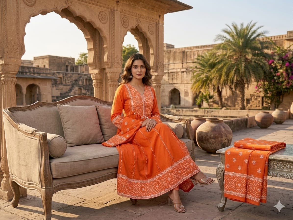 Women Stylish Cotton Dress Material New Collection (PVCRD167)