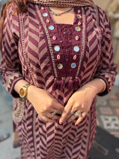 Women Stylish Cotton Dress Material New Collection (PVCRD176)