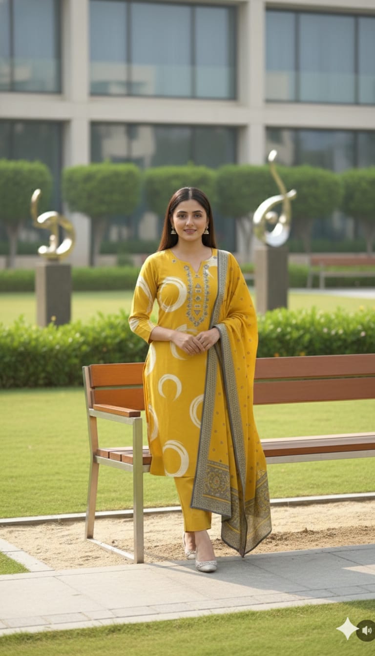 New Printed Cotton Kurta