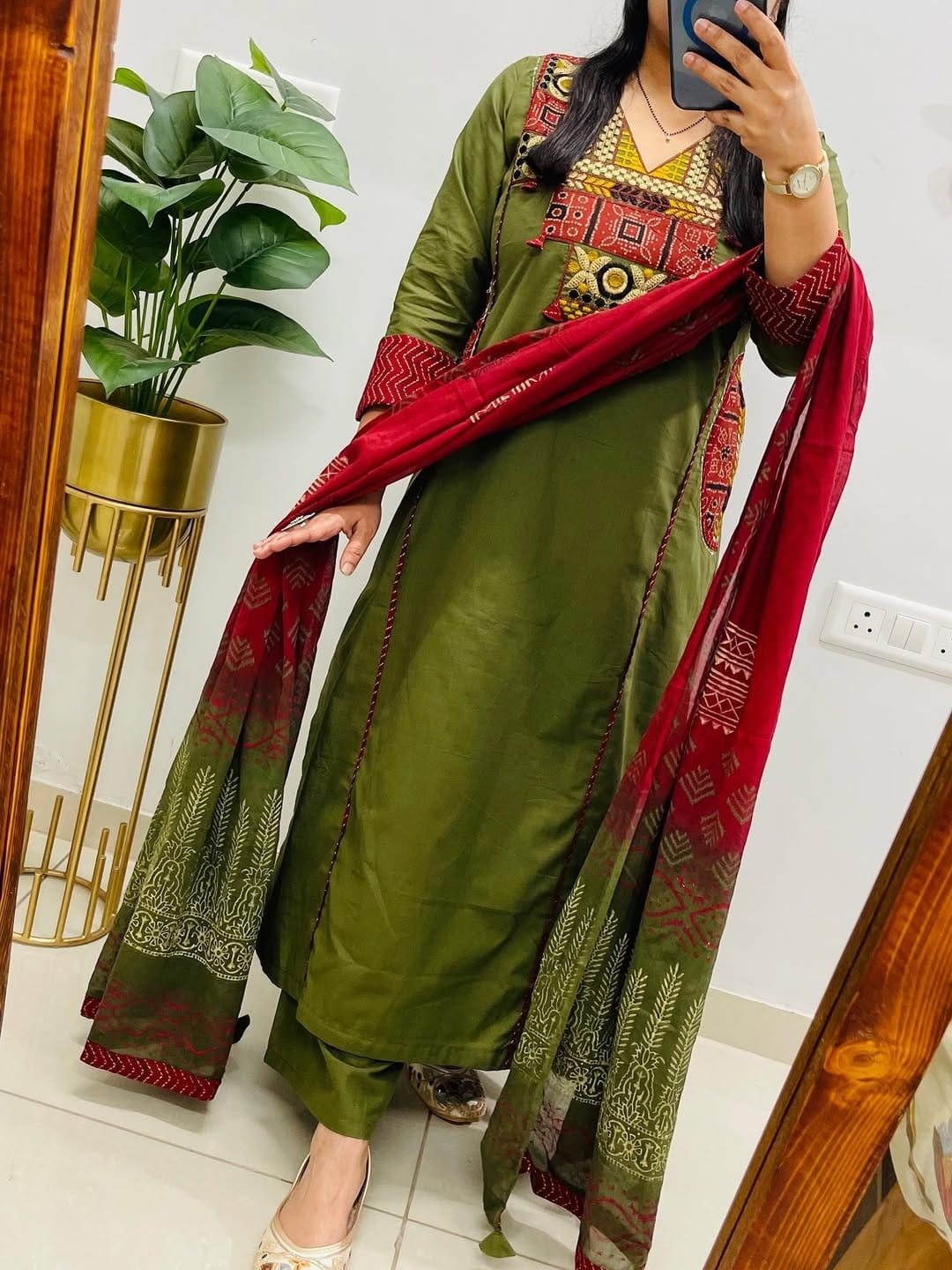 New Designer Cotton Kurta Set for Women